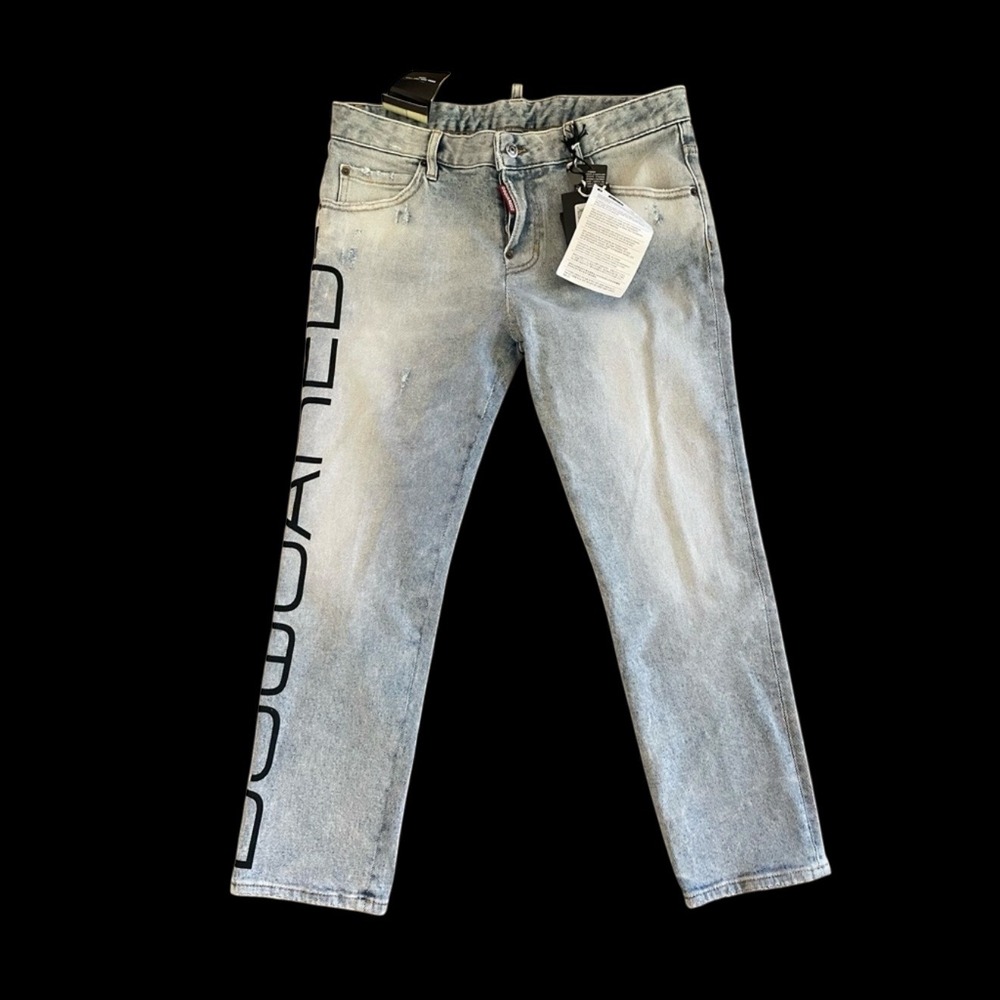 NWT DSQUARED2 Cool Girl Cropped Jean Italian 42 US sz 6 $722
